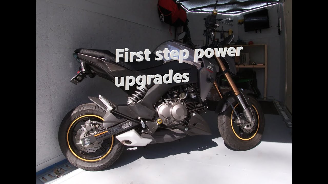 Модернизация мощности Z125 — что вам дадут базовые функции