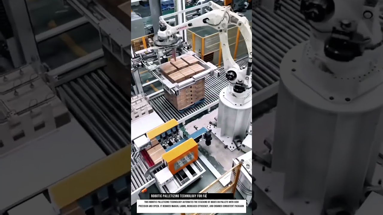Robotic Palletizing Technology for Faster Box Handling