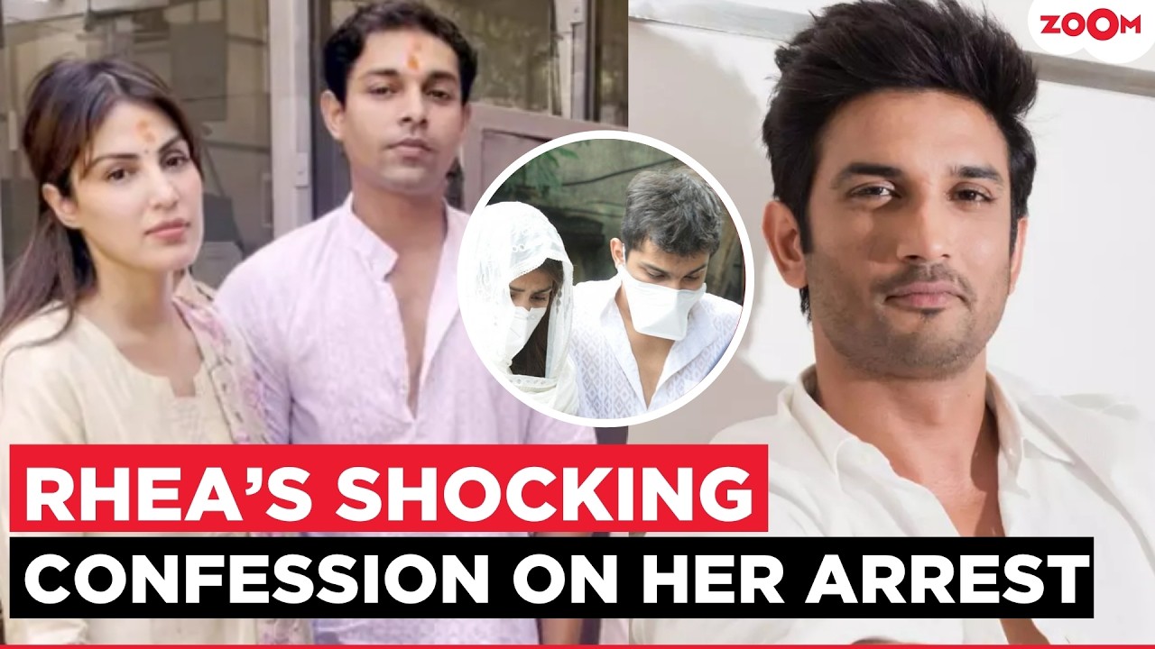 Rhea Chakraborty OPENS UP on the trauma after her arrest in Sushant Singh Rajput's d*ath case!