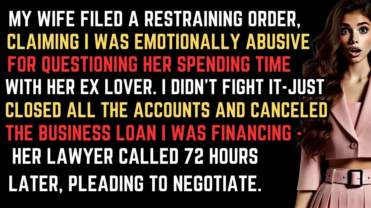 My Wife Filed A Restraining Order Claiming I Was Emotionally Abusive Due To Asking   Reddit Stor