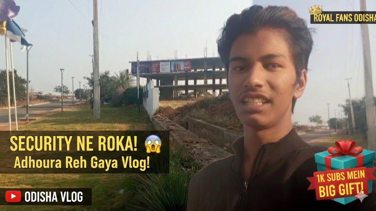 AAJ TOH BACH GAYE! 😰 Security Ne Video Banane Se Roka 🏢 | Royal Fans Odisha