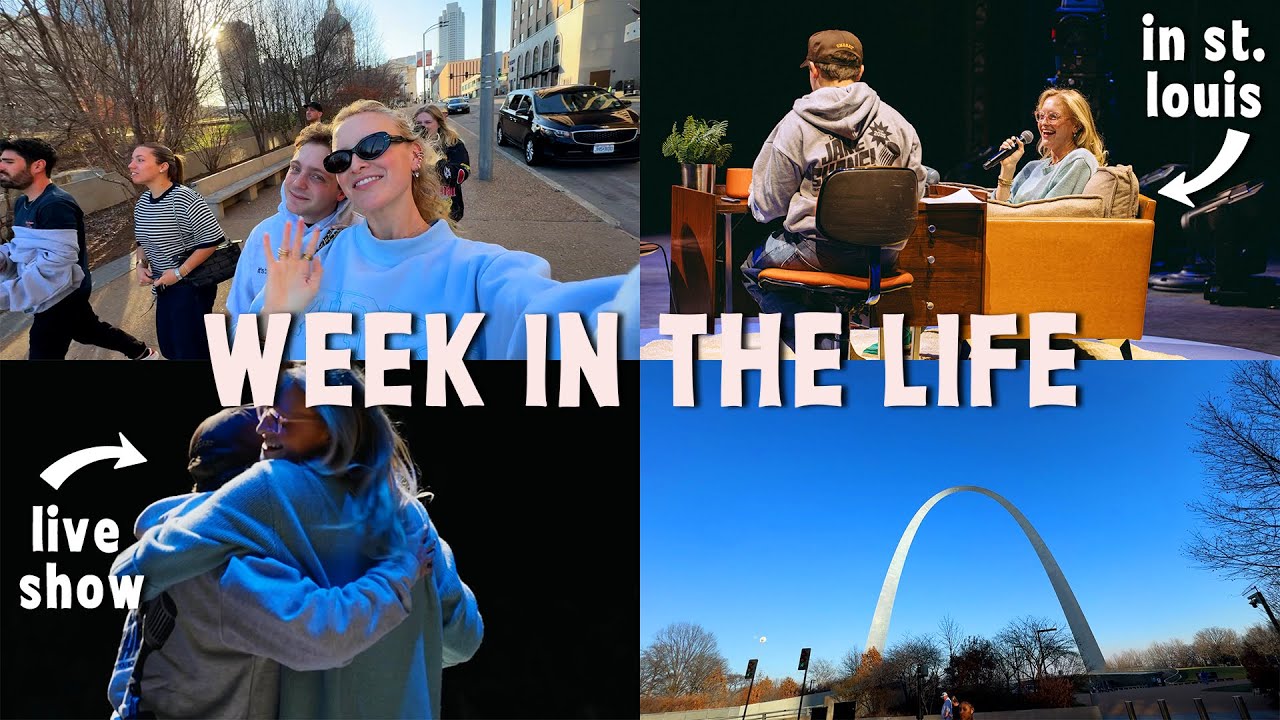 week in the life: jake's live show in st. louis!!