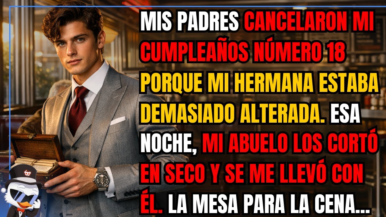 Mis padres cancelaron mi cumpleaños número 18 porque mi hermana estaba demasiado alterada...