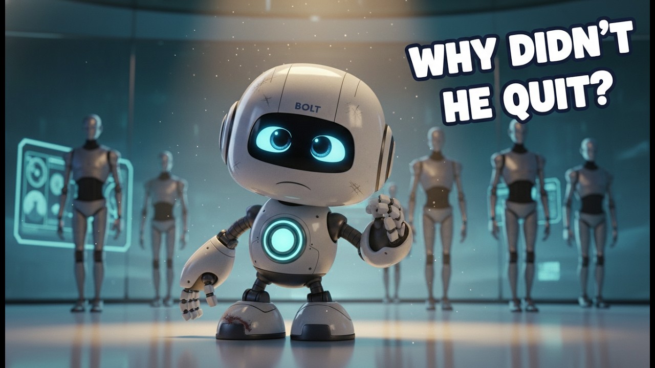 He Kept Falling… So Why Didn’t He Quit? 🤖