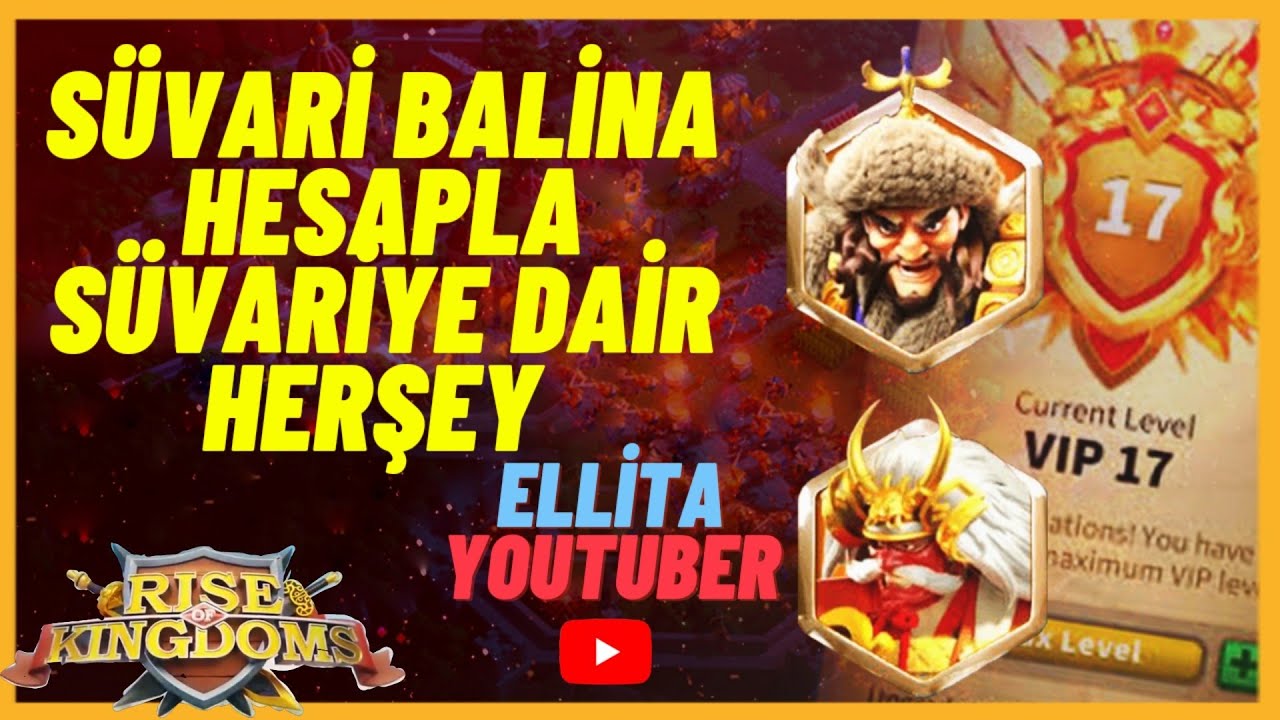 TÜRKİYENİN EN GÜÇLÜ SÜVARİ HESABI | Rise of Kingdoms