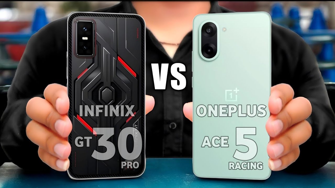 Infinix GT 30 Pro Vs OnePlus Ace 5 Racing || Full Comparison ⚡