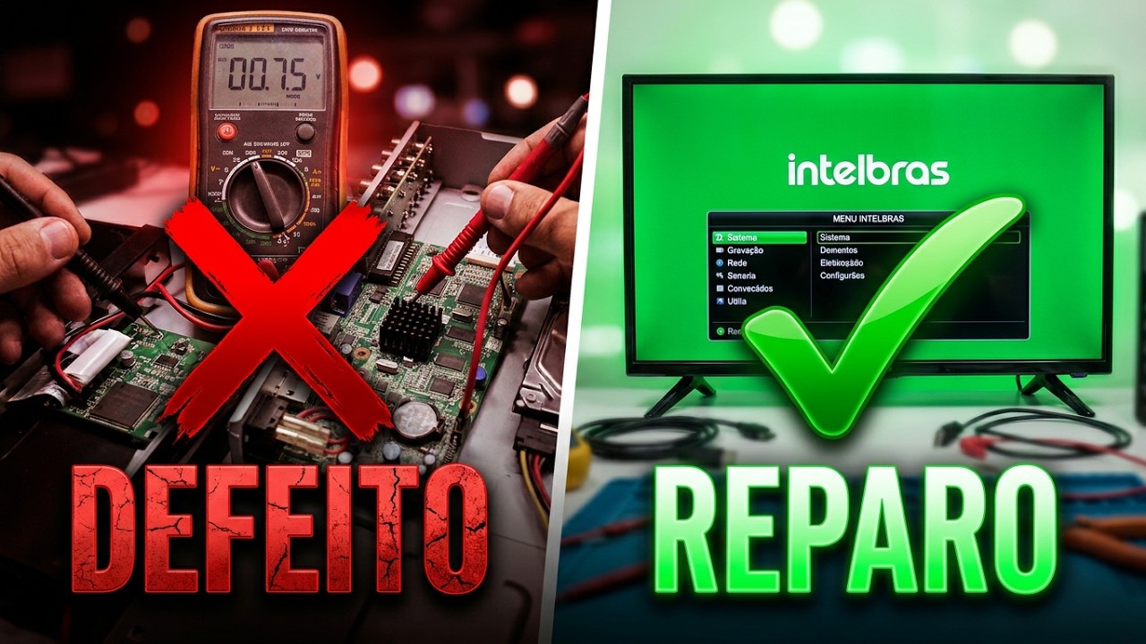 DVR INTELBRAS NÃO LIGA