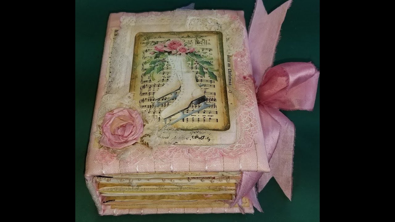 Pink Christmas Journal Supplies Kits