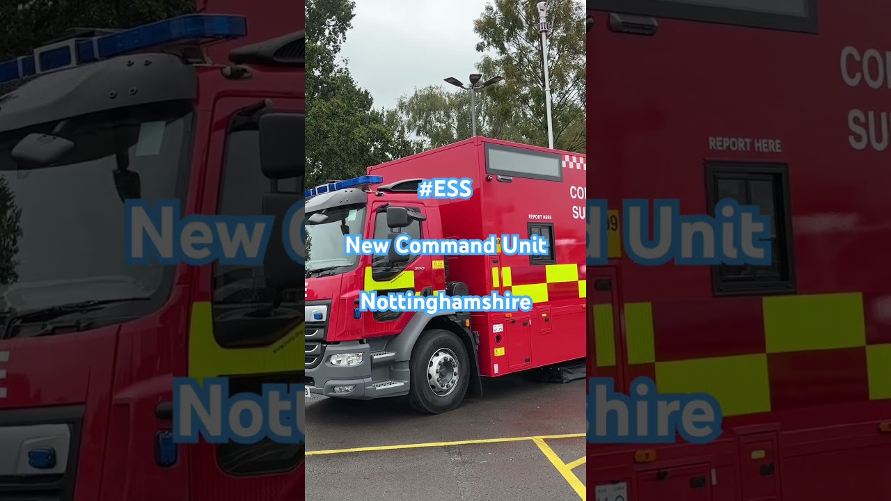 Emergency Services Show 2025 new command unit for Nottinghamshire
