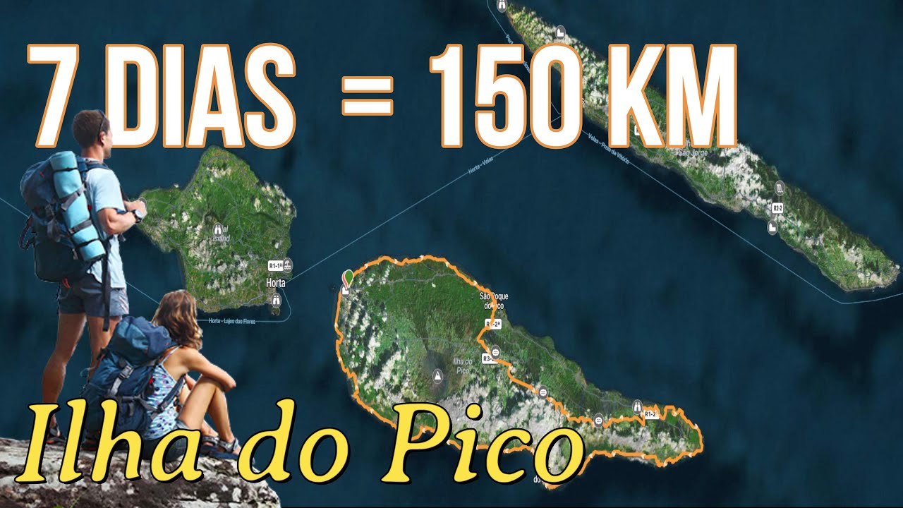 Grande Rota da Ilha do Pico, 150 km em 7 dias