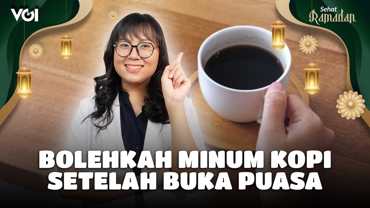 Ramadan Sehat: Amankah Minum Kopi saat Buka Puasa?