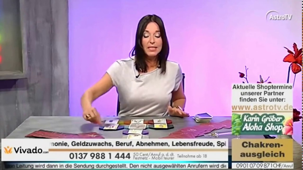 Chakrenausgleich mit Linda Giese Live im Fernsehn auf AstroTV