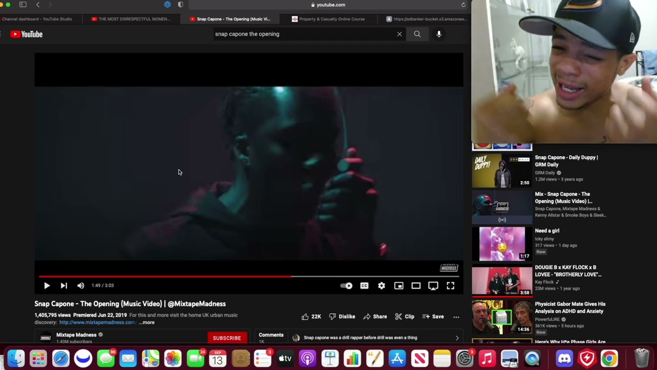 AMERICANS FIRST TIME LISTENING TO -Snap Capone - The Opening