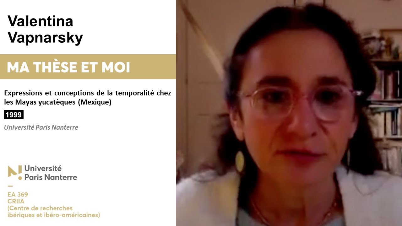 207. Valentina Vapnarsky parle de sa thèse