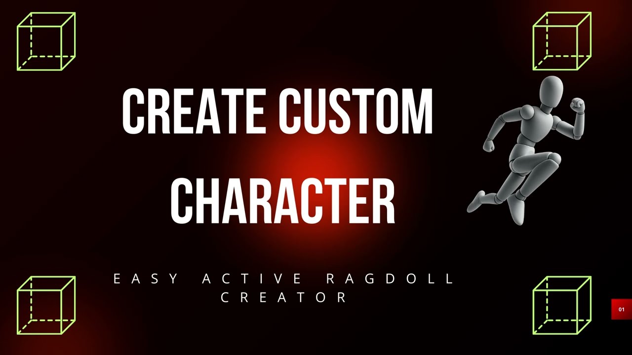 Create Active Ragdoll from Any Humanoid Model (Unity Asset)