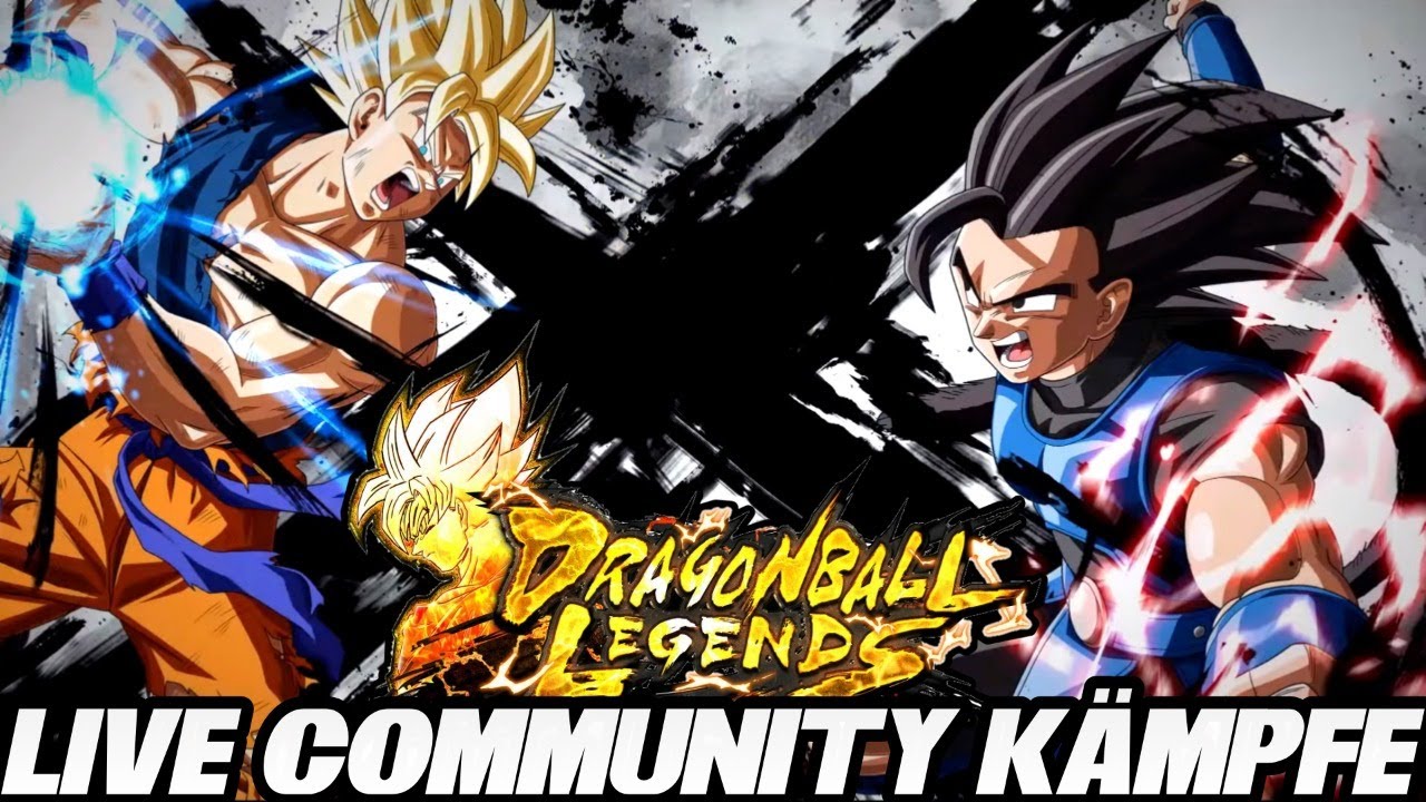 YOUTUBE LIVESTREAM! DBL Community K&auml;mpfe gegen Black Rabbit! 😎 | Dragon Ball Legends
