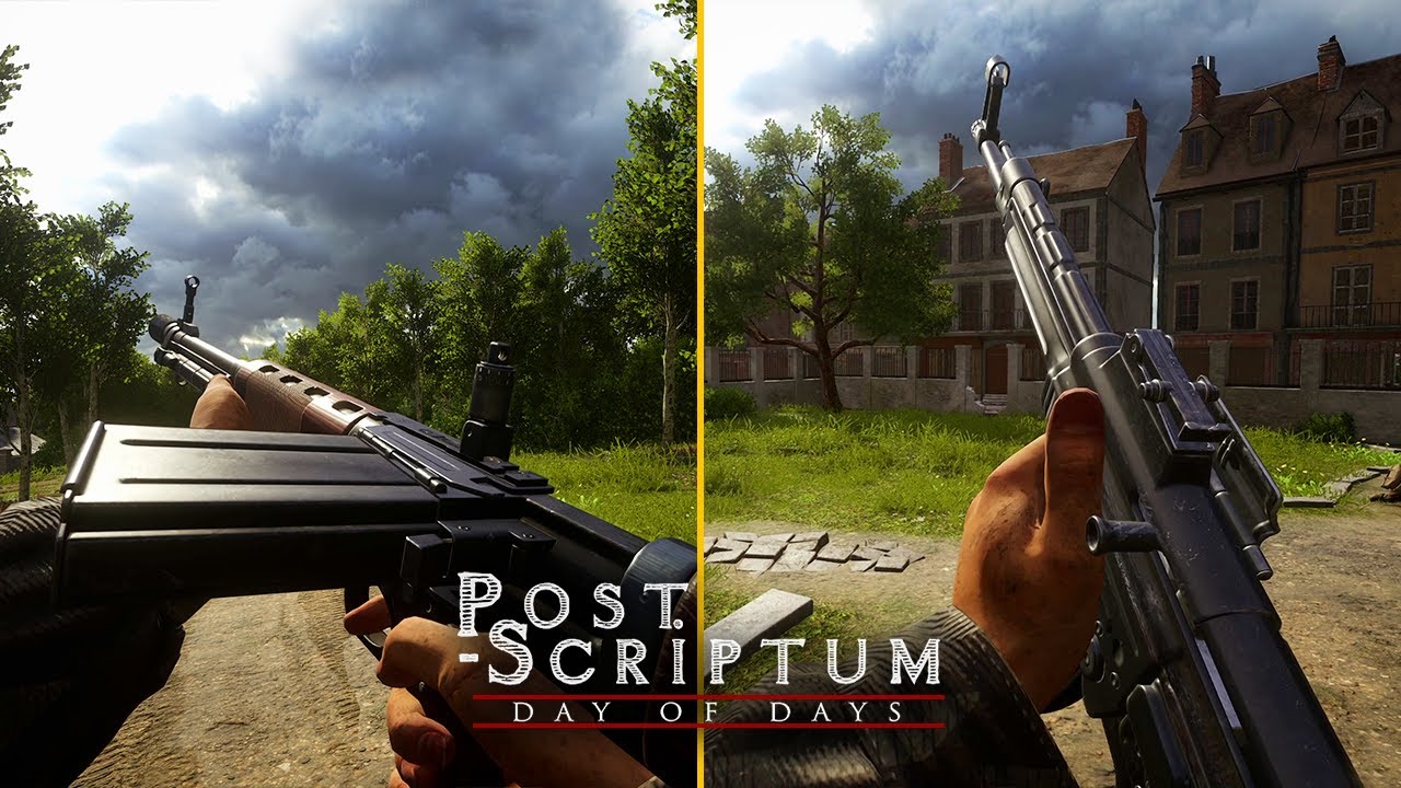 Post Scriptum's Ebony & Ivory FG 42 and STG 44 Gameplay | Post Scriptum Gameplay