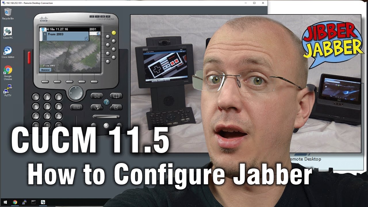 How to configure Cisco Jabber with CUCM/IMP 11.5