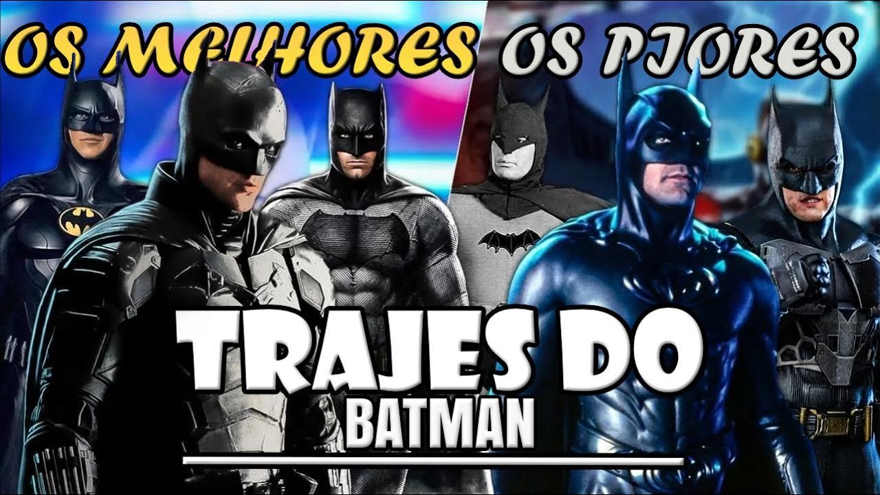 Batman: Os Melhores e Piores Trajes em Live Action