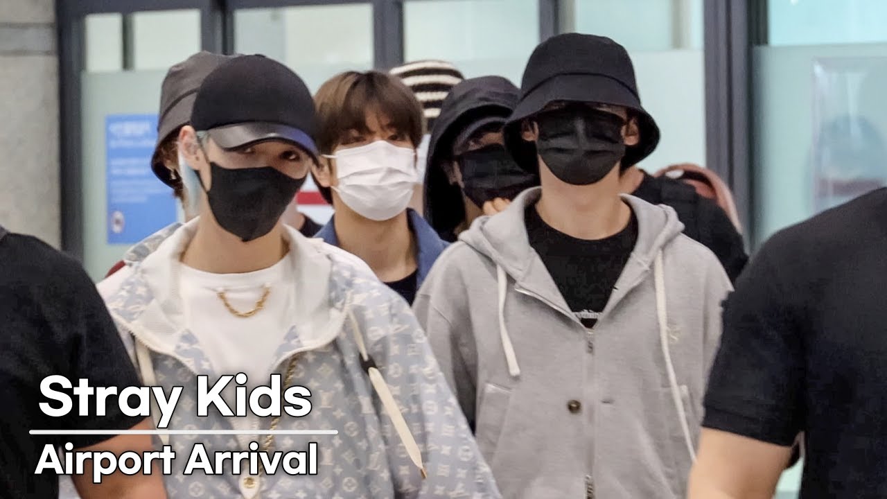 [4K] Stray Kids(스트레이키즈) 인천공항 입국 | Stray Kids Airport Arrival