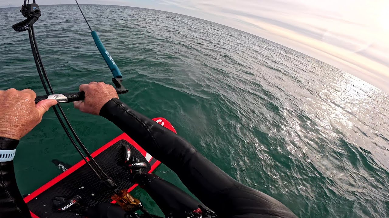 Flysurfer Sonic 4 12 m freeracefreeride session