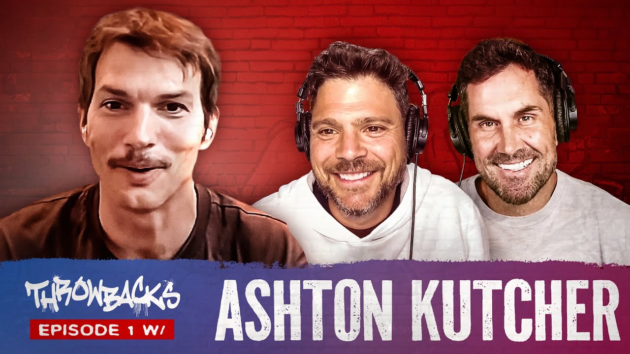 Ashton Kutcher on Chicago Bears Super-fandom & Being A Girl Dad | Full Interview | THROWBACKS