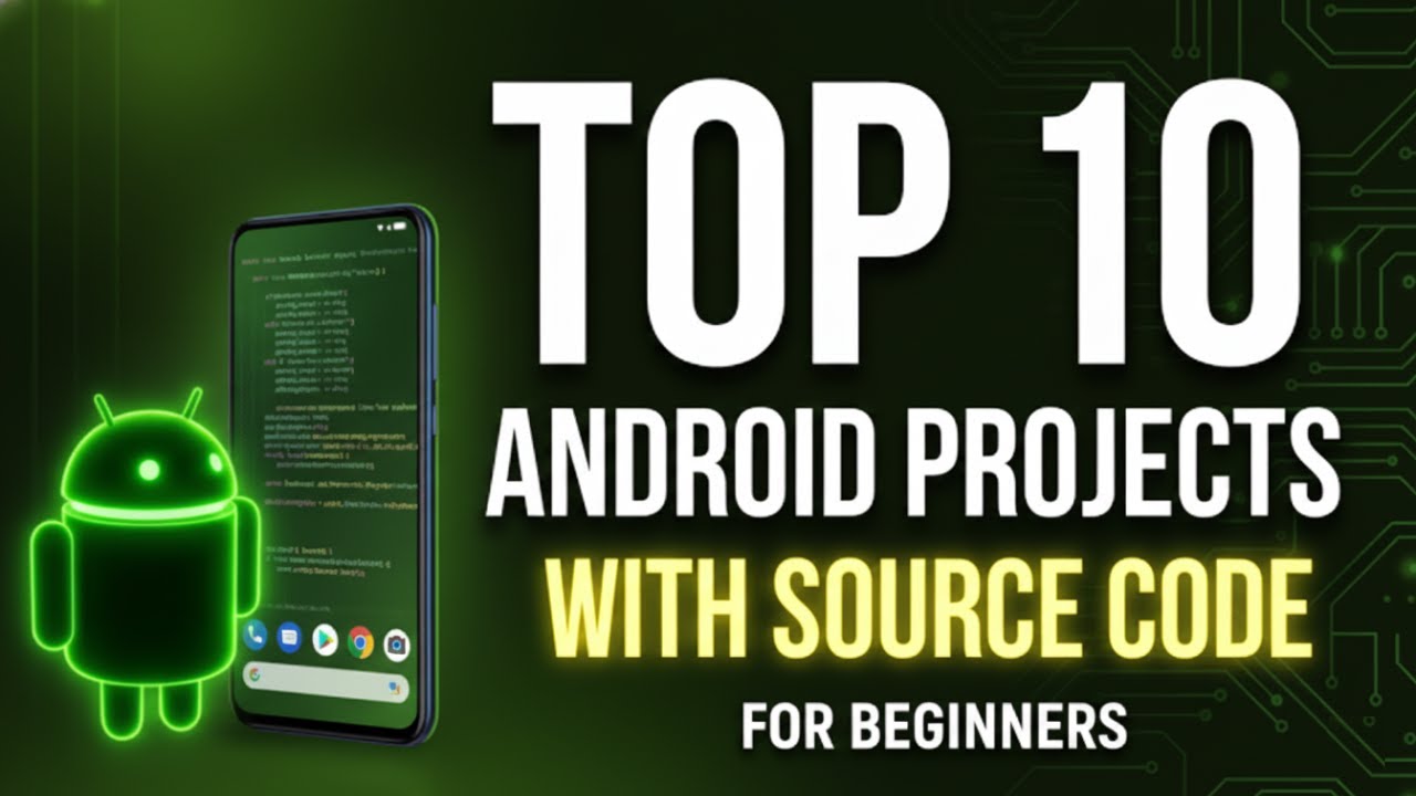 Топ-10 инновационных проектов по Android и анализу данных для студентов | Идеи для выпускных прое...