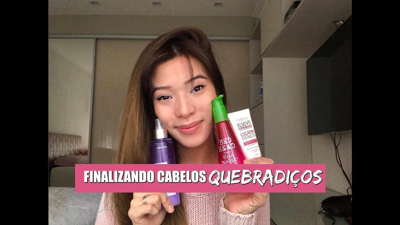 FINALIZANDO CABELOS QUEBRADIÇOS E DANIFICADOS