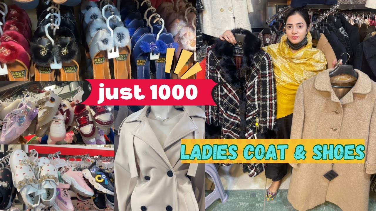 Girls Long Coat and Winter Fancy Shoes in Very Cheap Prices || Kids Winter Shoes Rawalpindi