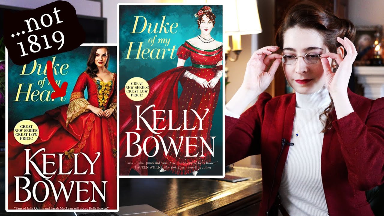 Redesigning Historical Romance Novel Covers to be Actually Historical