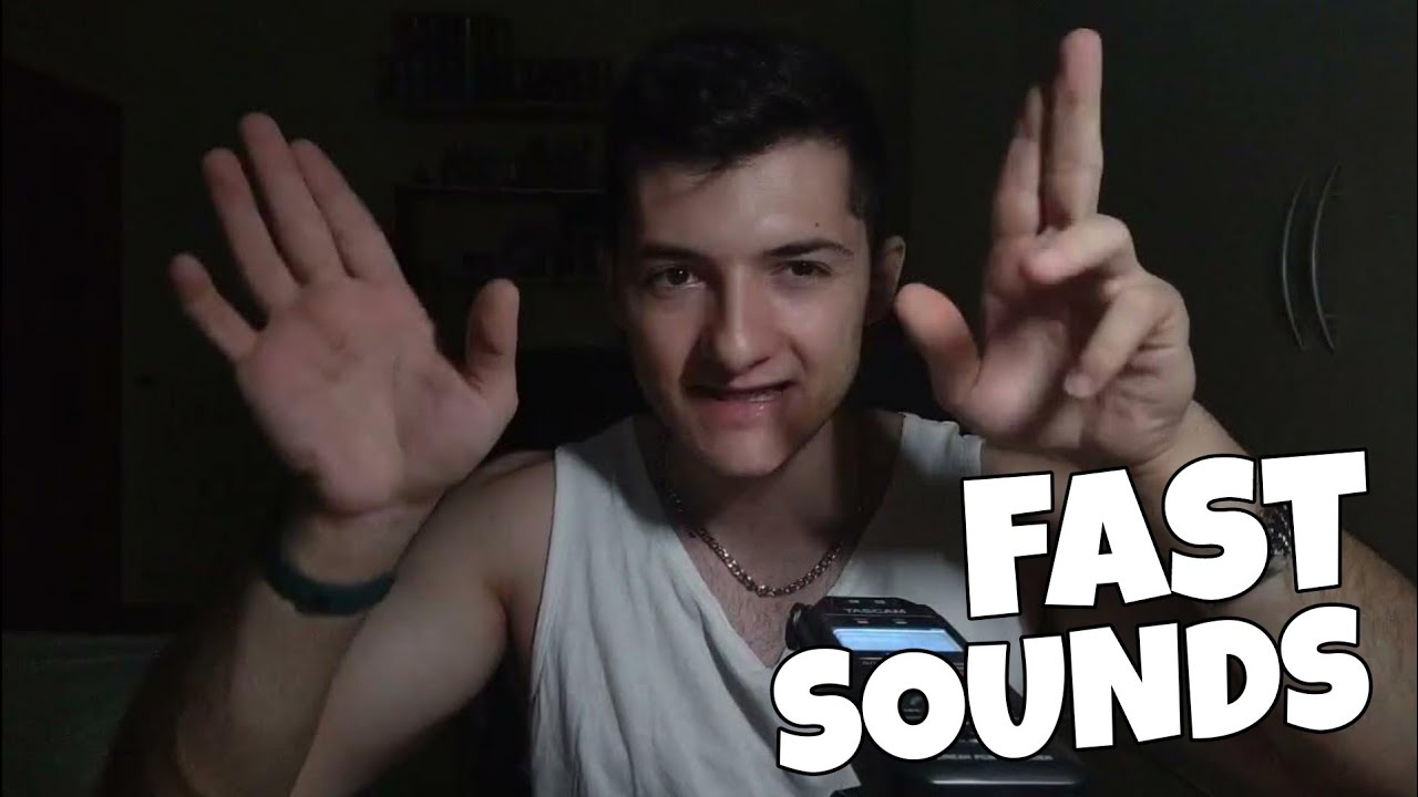ASMR| Fast SOUNDS for SLEEP ⚡💤⚡