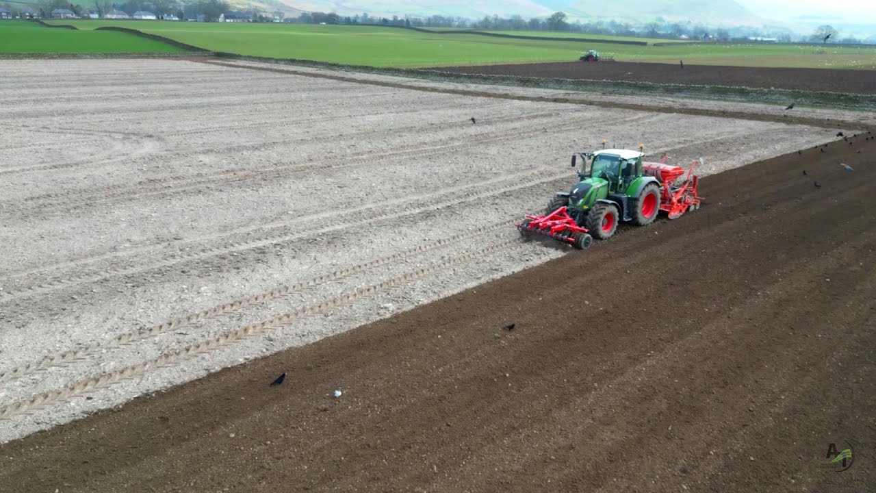 Fendt 718 & 720 Ploughing and Drilling | Spring Barley 2023