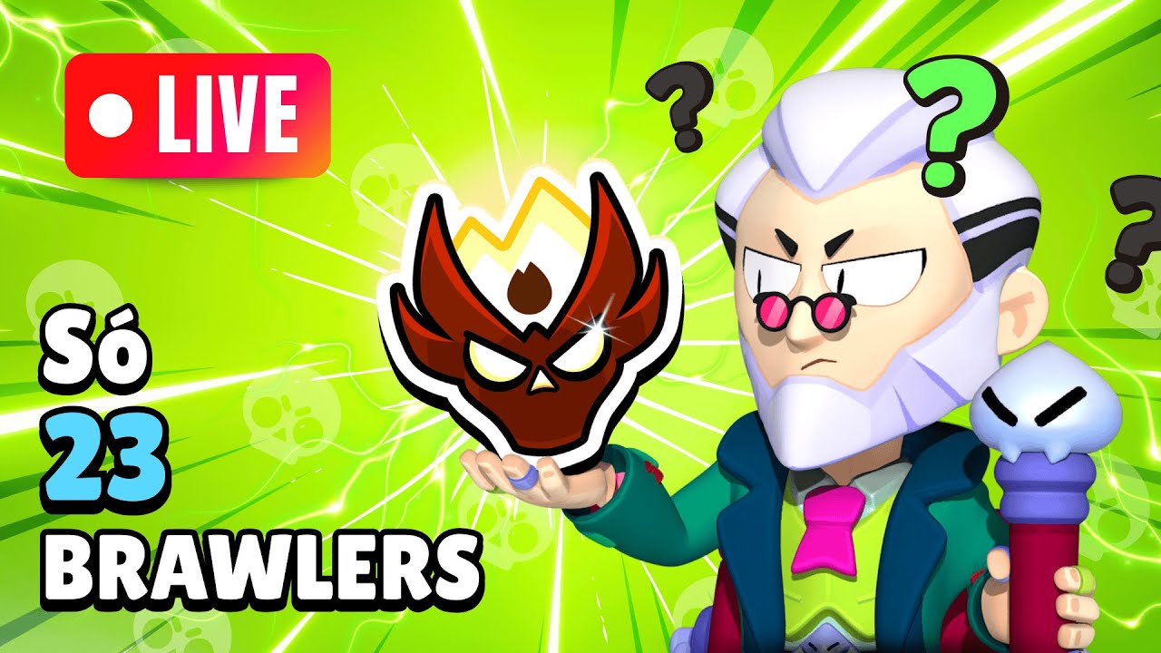 🔴 O que eu perdi? Por que só 23 Brawlers? - Ranqueado do Brawl Stars