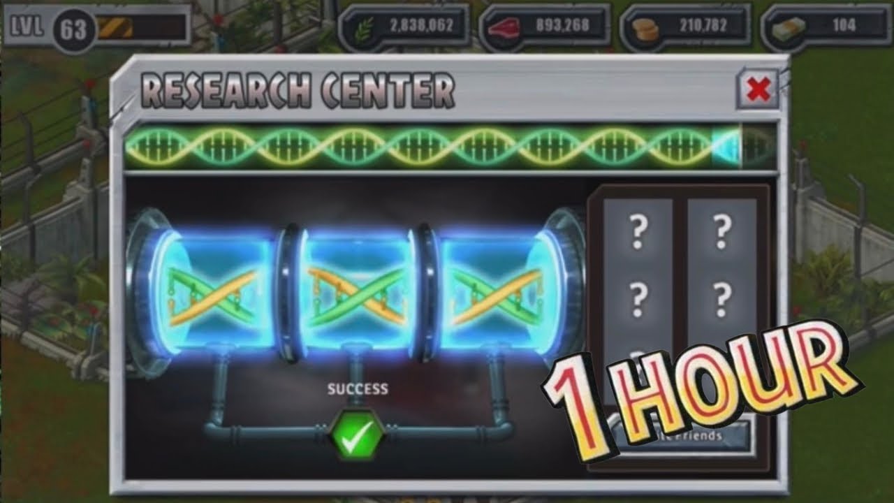 1 Hour of Research Center in Jurassic Park Builder (Soothing)