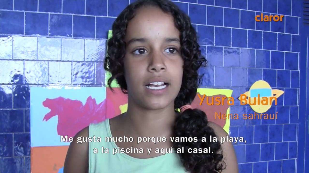 Claror Sardenya acull als casals d'estiu infants sahrau&iacute;s gr&agrave;cies al projecte 'Vacances en Pau'