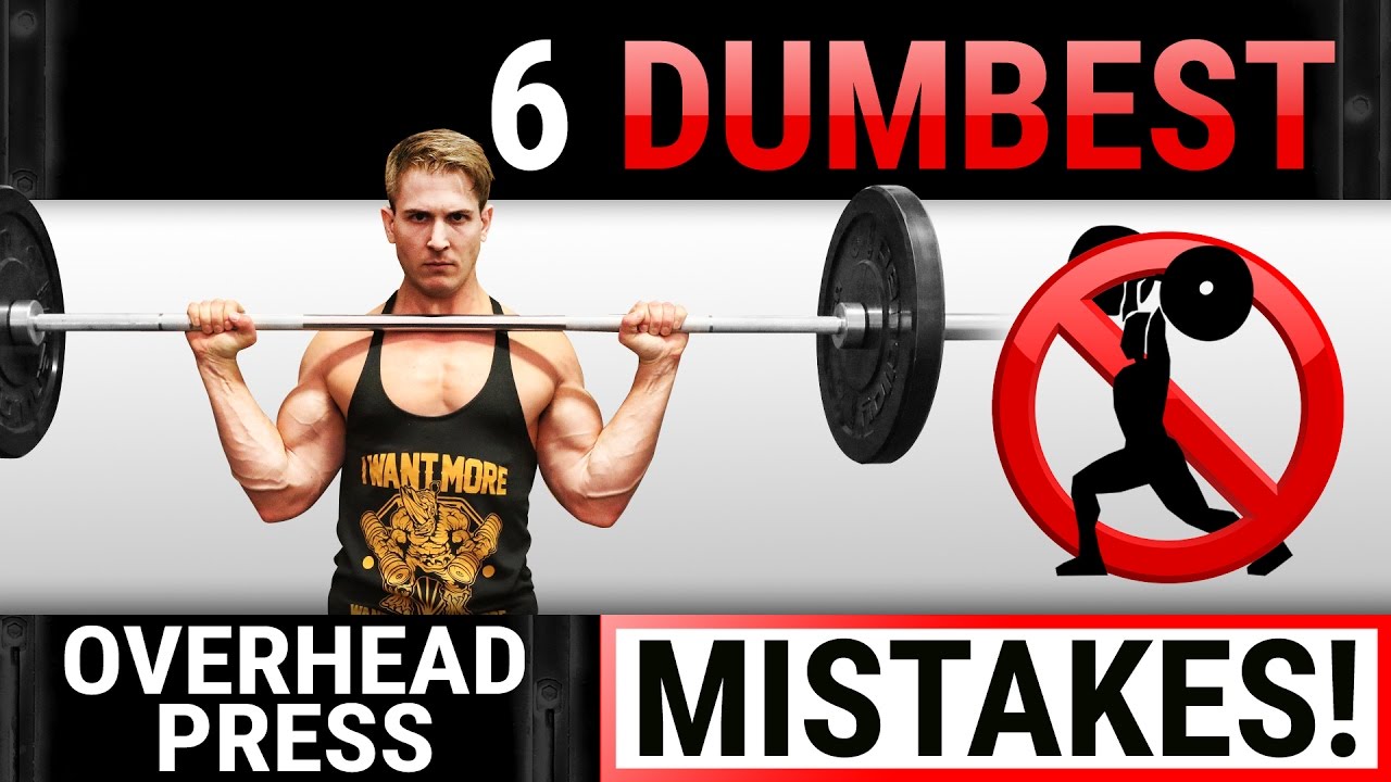6 Dumbest Overhead Press Mistakes Sabotaging Your Shoulder Growth! | STOP DOING THESE!