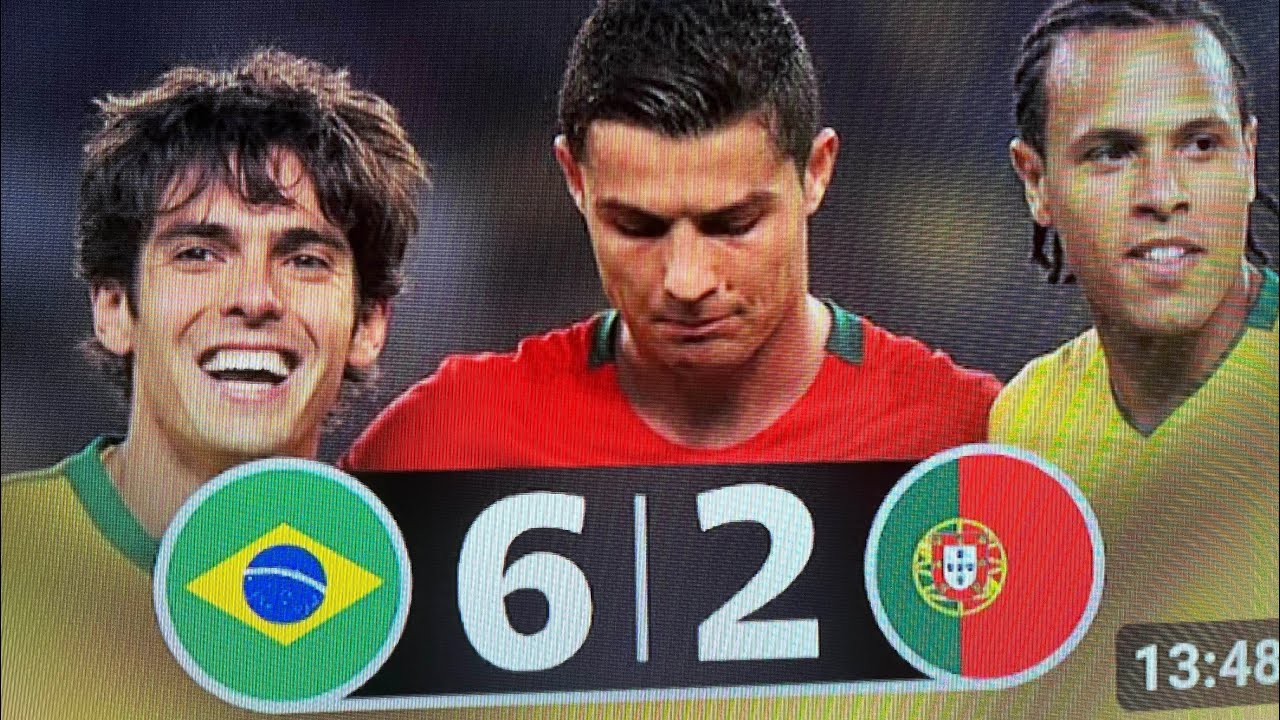 🇧🇷Brasil 6 x 2 Portugal🇵🇹