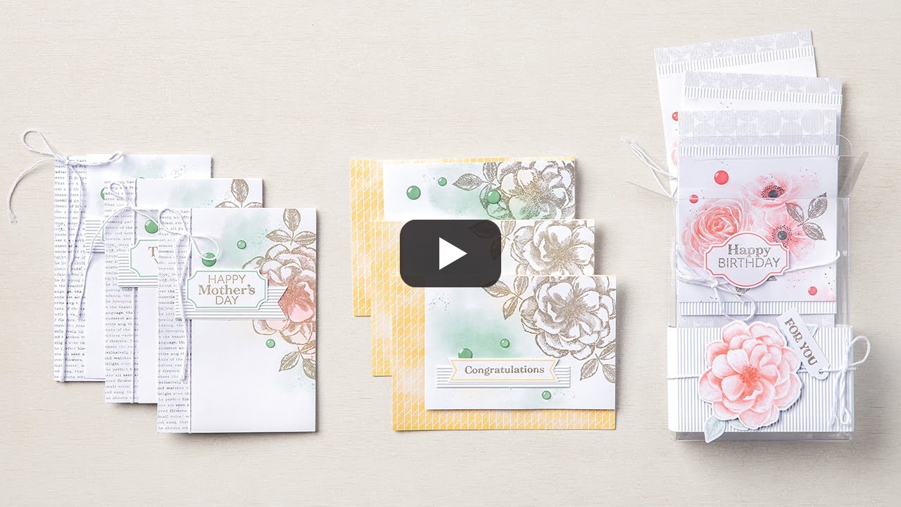 Sentimental Rose Card Kit