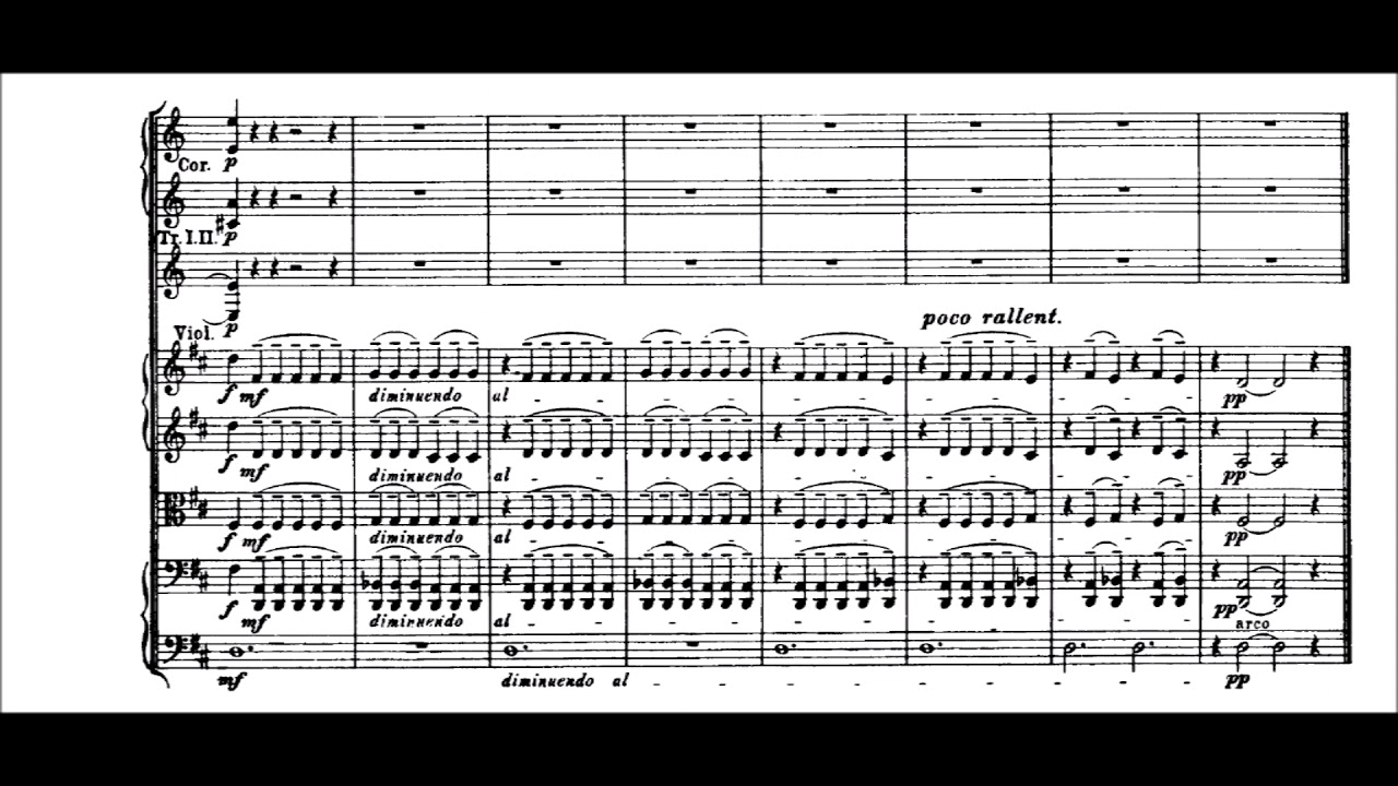 Jean Sibelius -- Symphony No. 2 -- Score