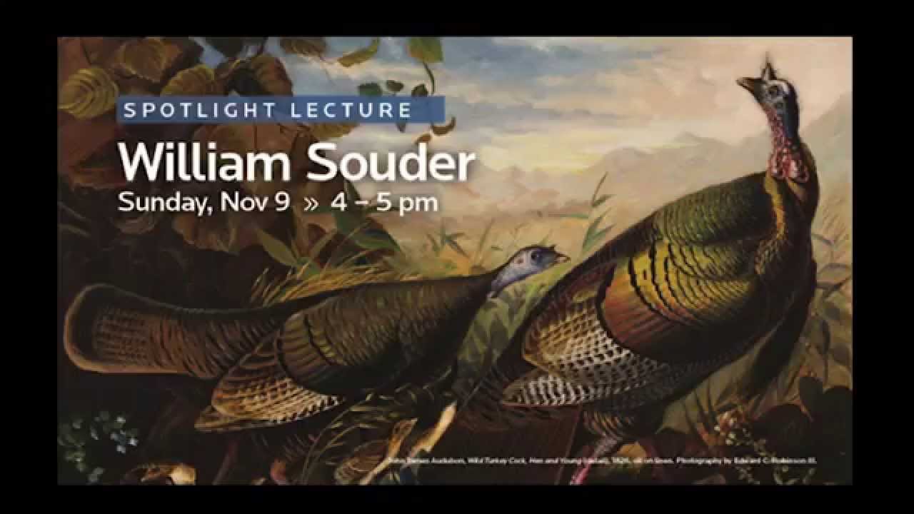 Spotlight Lecture: Author William Souder on John James Audubon