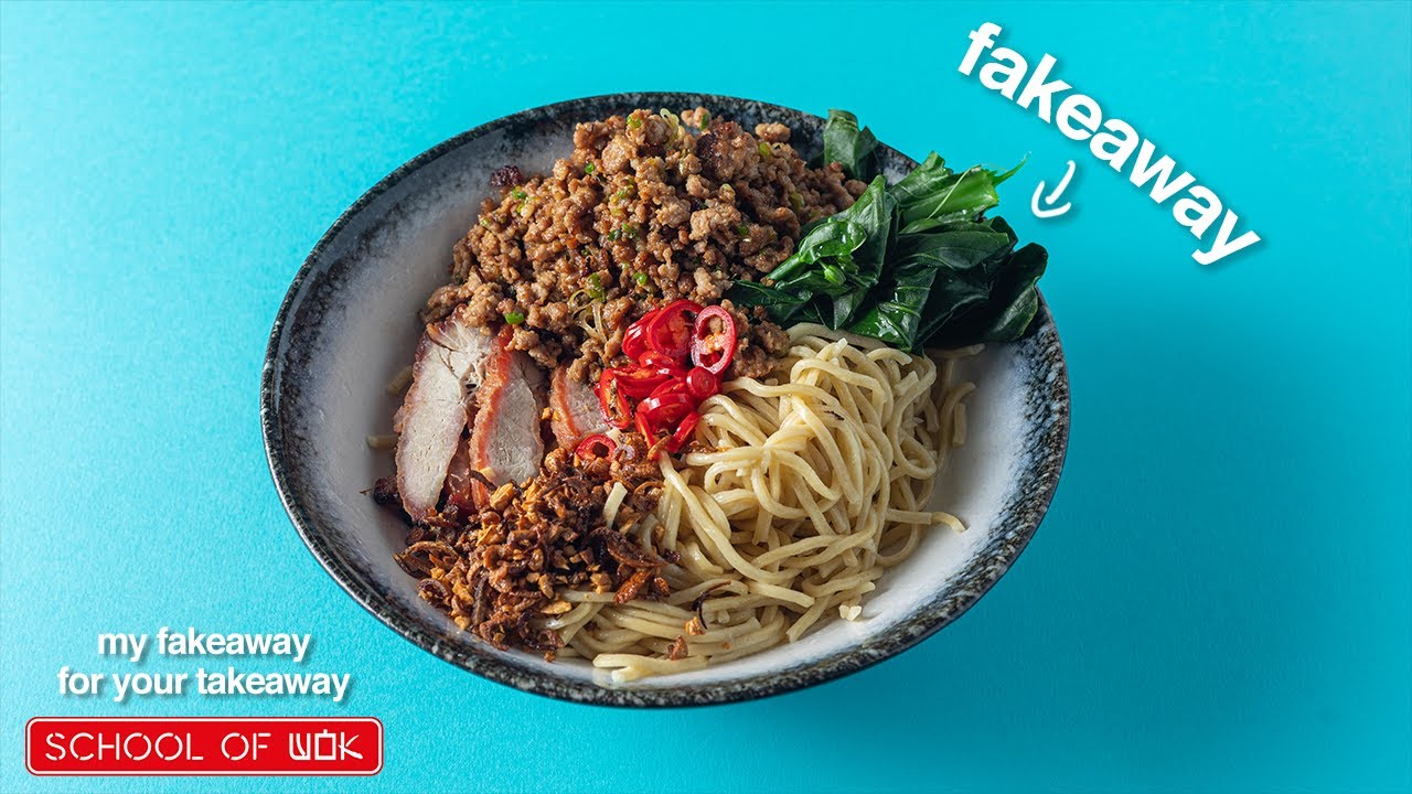 Jeremy Cooks an Amazing Sarawak Kolo Mee! | My Fakeaway for Your Takeaway