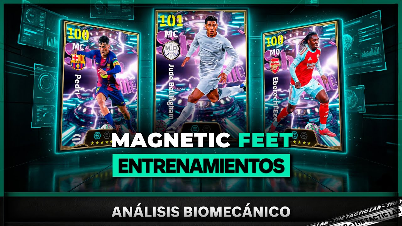 Magnetic Feet EXPLICADO + Mejores Entrenamientos: ¿quién es el META? (Bellingham/Pedri/Eze)