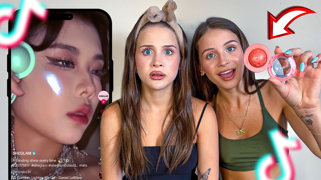 O TIK TOK NOS OBRIGOU A COMPRAR ESSAS MAKES! 😱💄