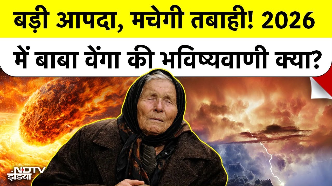 Baba Vanga 2026 Predictions: बड़ी आपदा, मचेगी तबाही! 2026 में बाबा वेंगा की भविष्यवाणी क्या? Top News