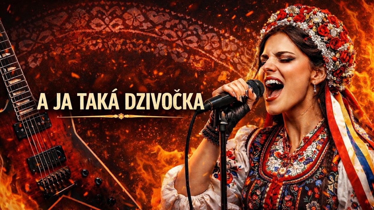 A ja taká dzivočka | Slovak Folk Rock Metal AI Cover 🎸🔥