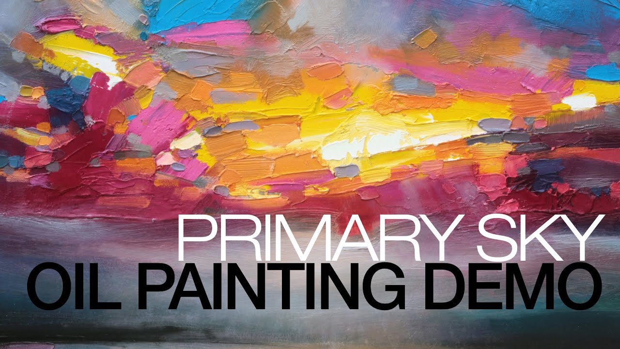 'Primary Sky' Painting Demo