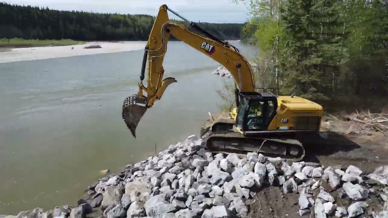 River Guide Bank Construction 2024