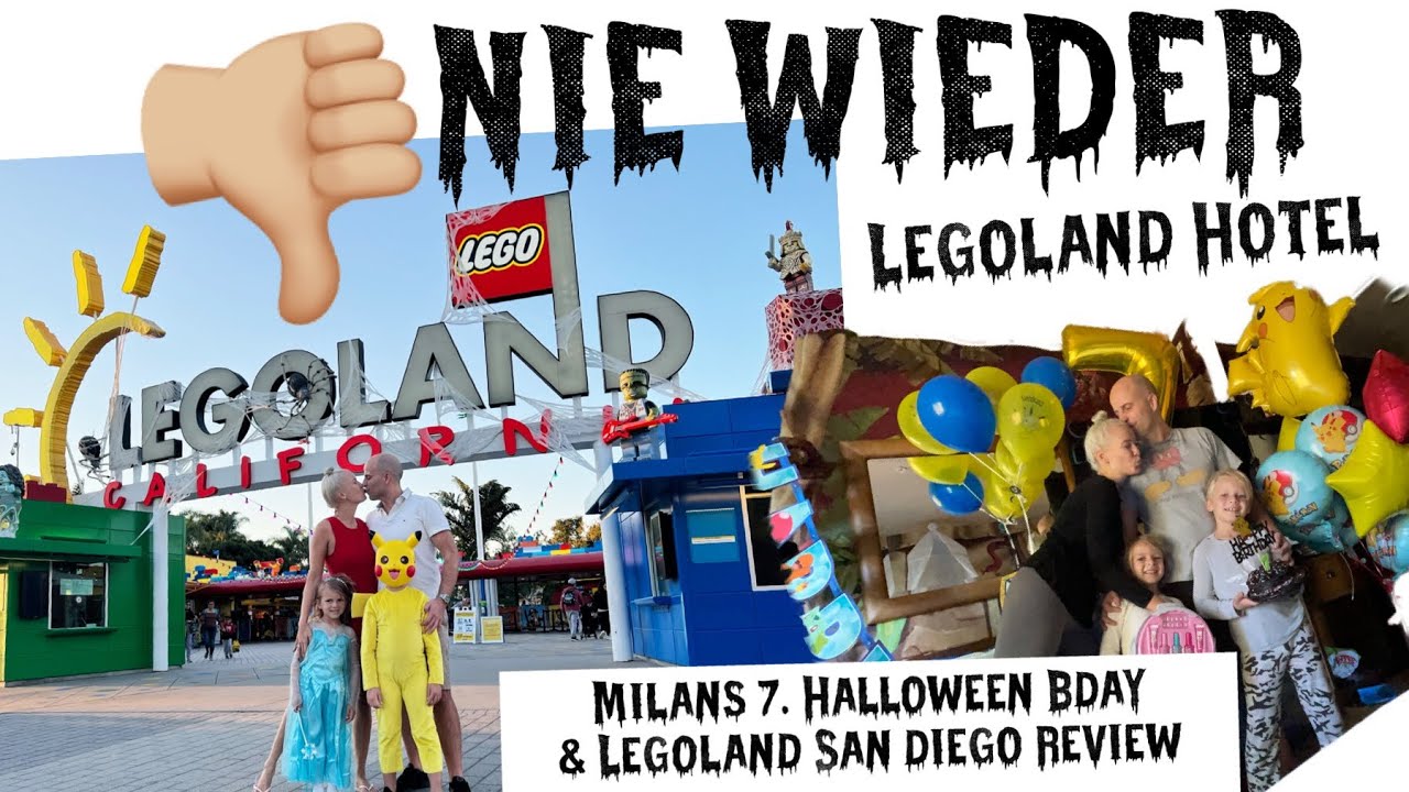 Milans 7. Geburtstag & Park Tour im Legoland San Diego … zwischen Halloween & Hotel Stress 🙆🏼‍♀️