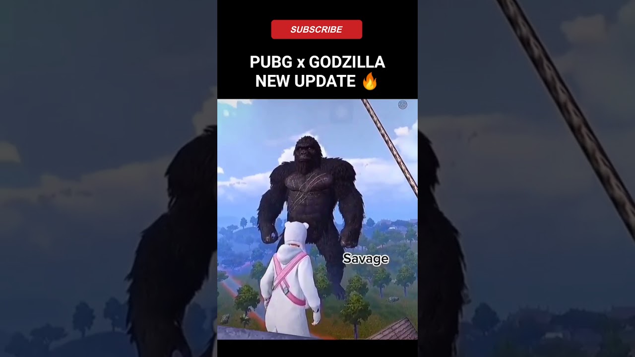 🔥😍 PUBG NEW UPDATE - GODZILLA VS KING KONG MODE