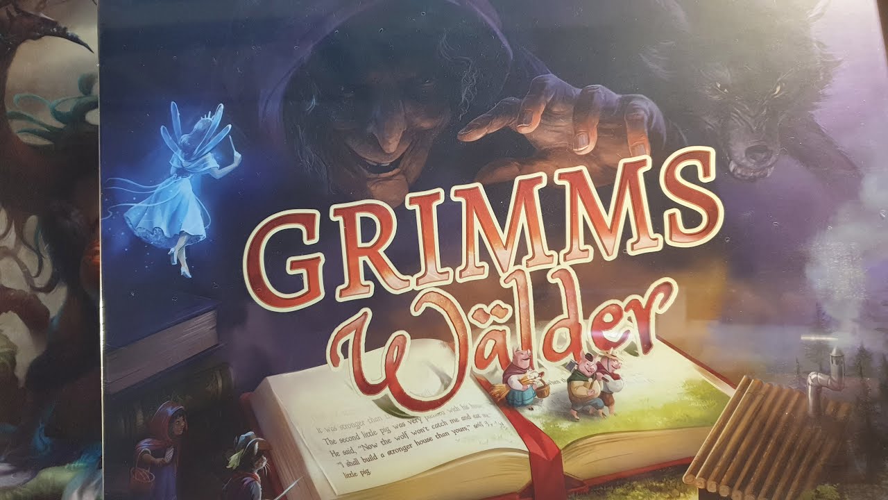 Unboxing Brettspiel - Grimms W&auml;lder -DoffazukisDeckbauDungeon